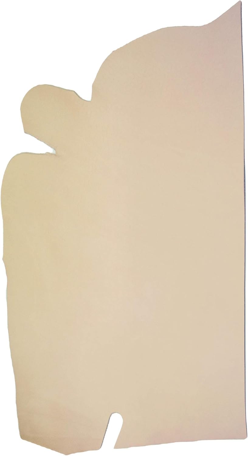 7/9oz. Db. Shoulders Craftsman (lower) Grade Vegetable-Tanned Natural Tooling Leather by Sepici