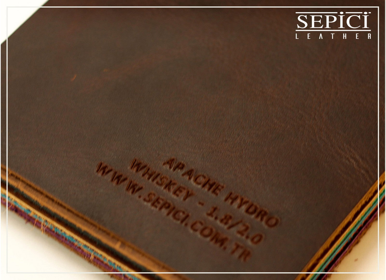 4/5oz. Apache Hydro Leather, Chrome Tanned, Western Collection by Sepici