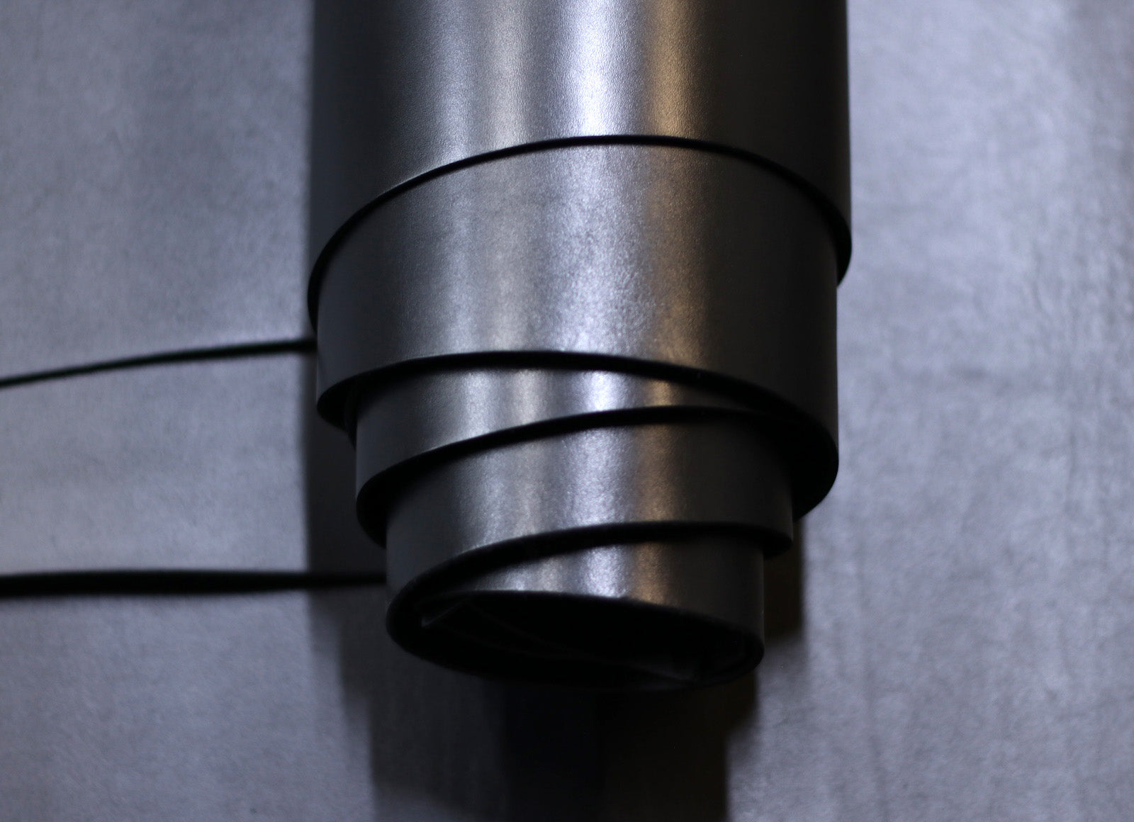 5/6oz. Bridle Leather, Black Color, Pasted Back, Vegetable Tanned Leather by Sepici