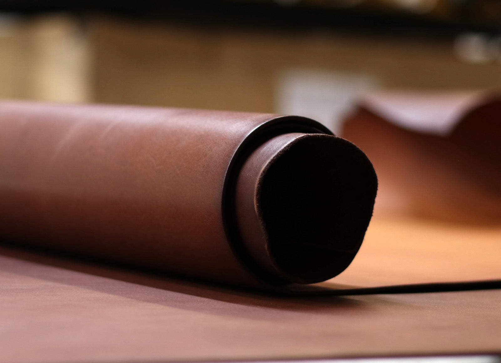 8/9oz. Bridle Leather, Cognac Color, Pasted Back, Vegetable Tanned Leather by Sepici