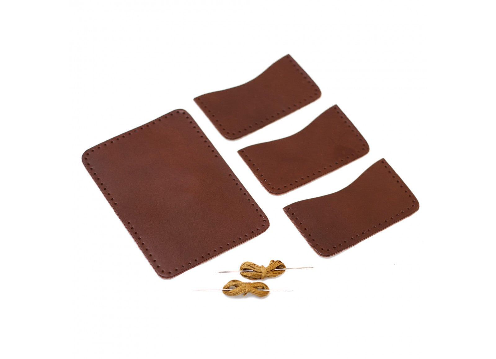 Veg-Tan Leather DIY Wallet Kit Series, Minimal Wallet (Card Holder)