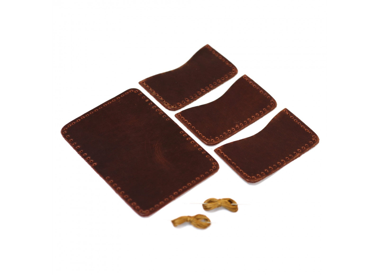 Veg-Tan Leather DIY Wallet Kit Series, Minimal Wallet (Card Holder)