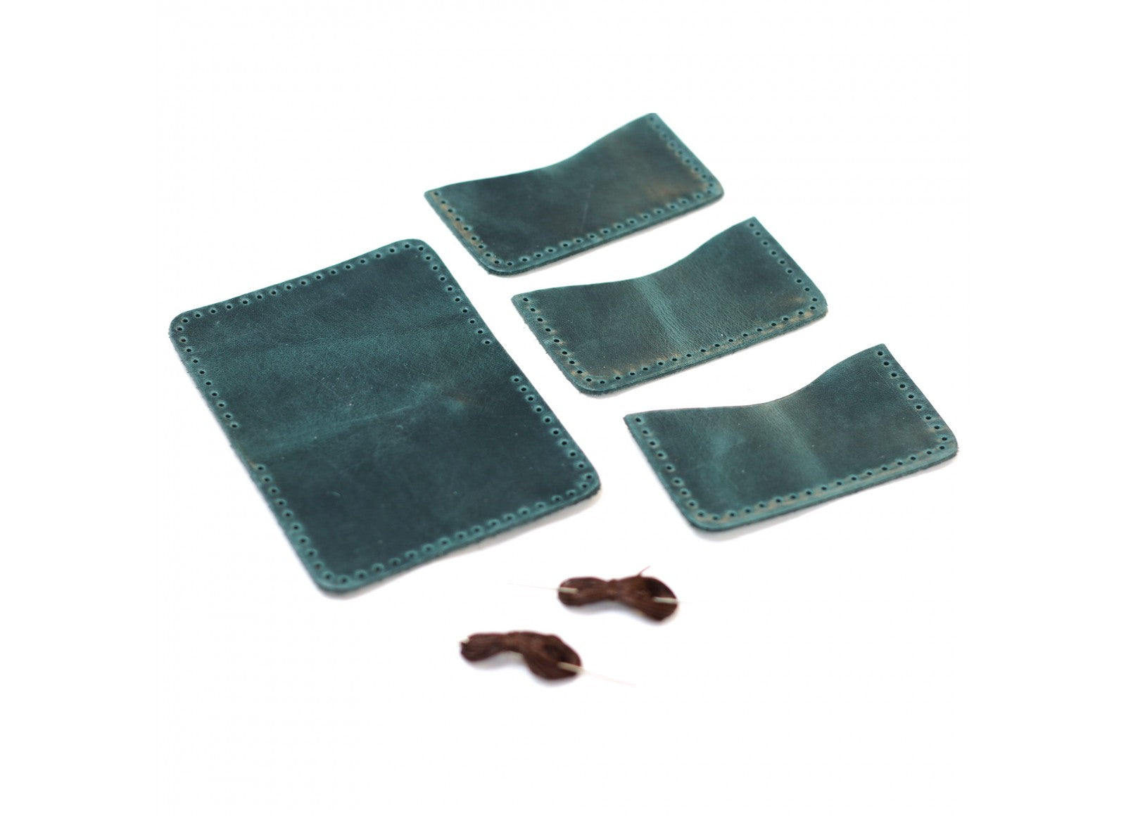 Veg-Tan Leather DIY Wallet Kit Series, Minimal Wallet (Card Holder)