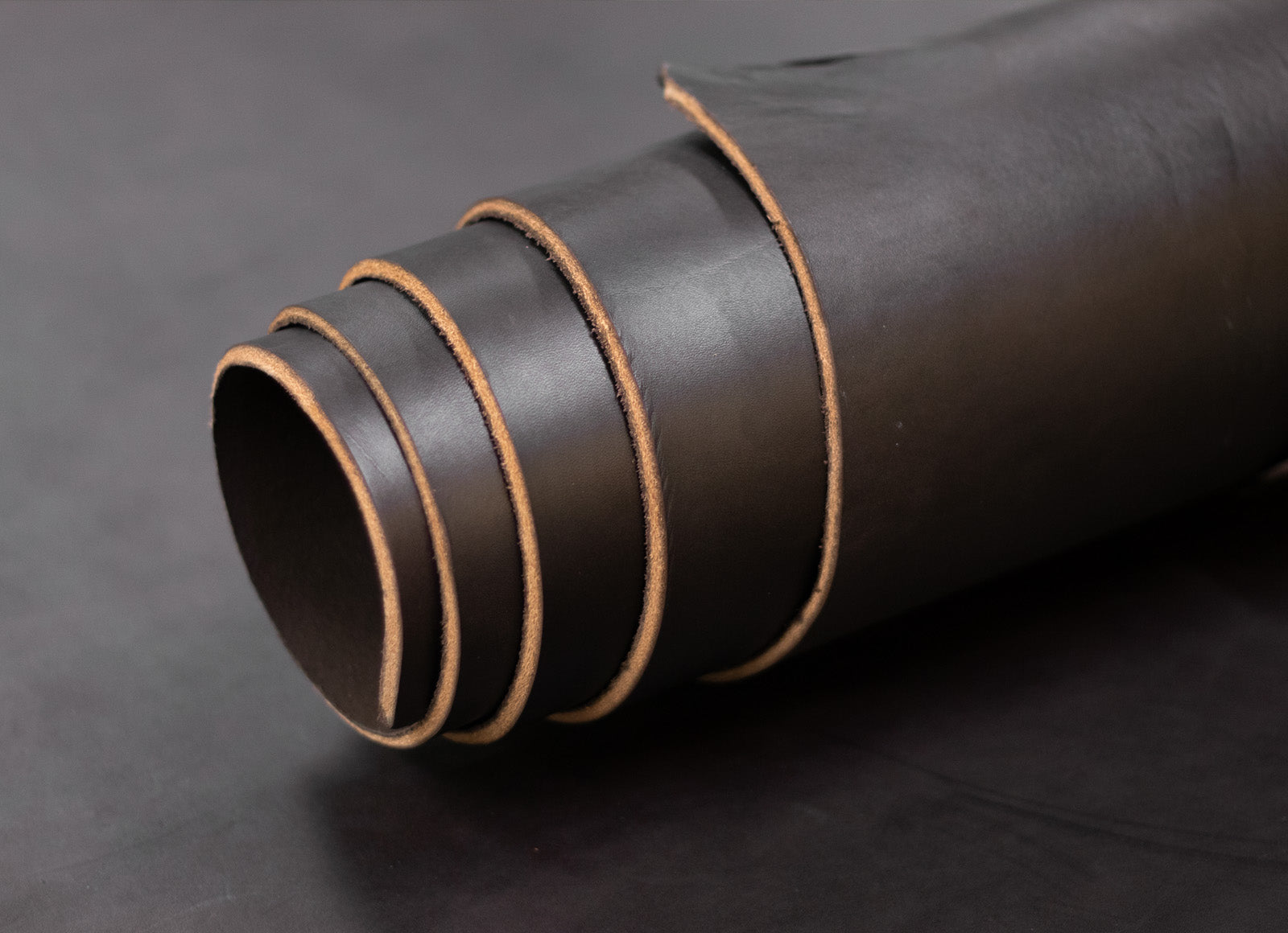 12/14oz. English Bridle Leather, Brown, Single Back by Wickett & Craig