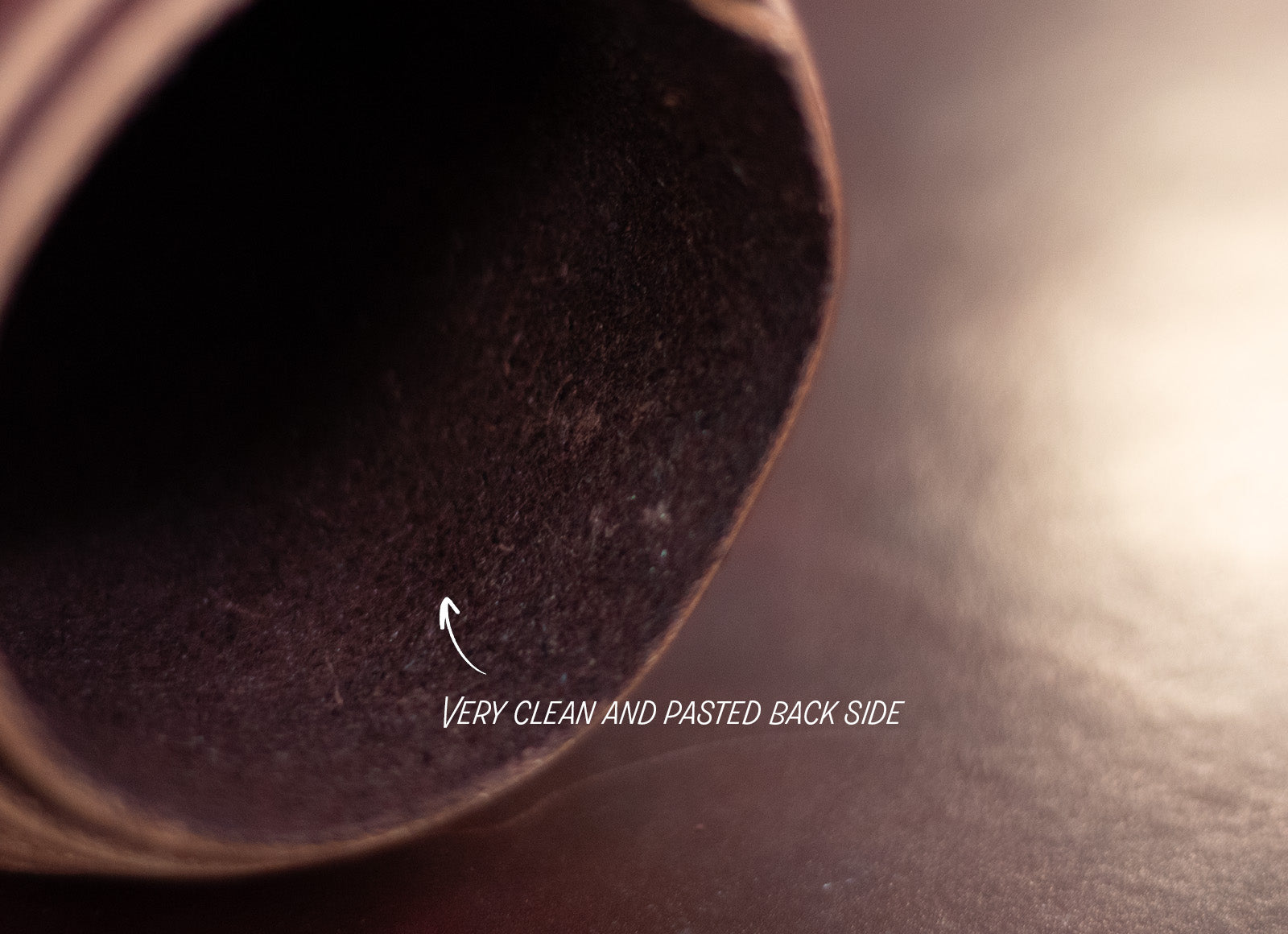 8/10oz. Harness Leather, Burgundy, Single Back, by Wickett & Craig