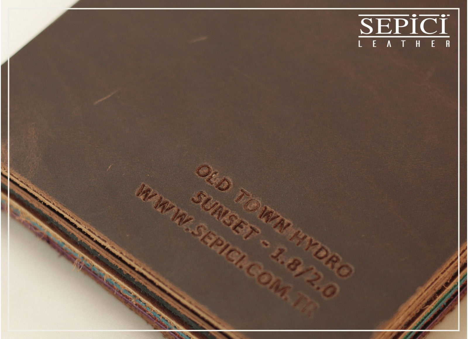 4/5oz. Old Town Hydro Leather, Chrome Tanned, Western Collection by Sepici