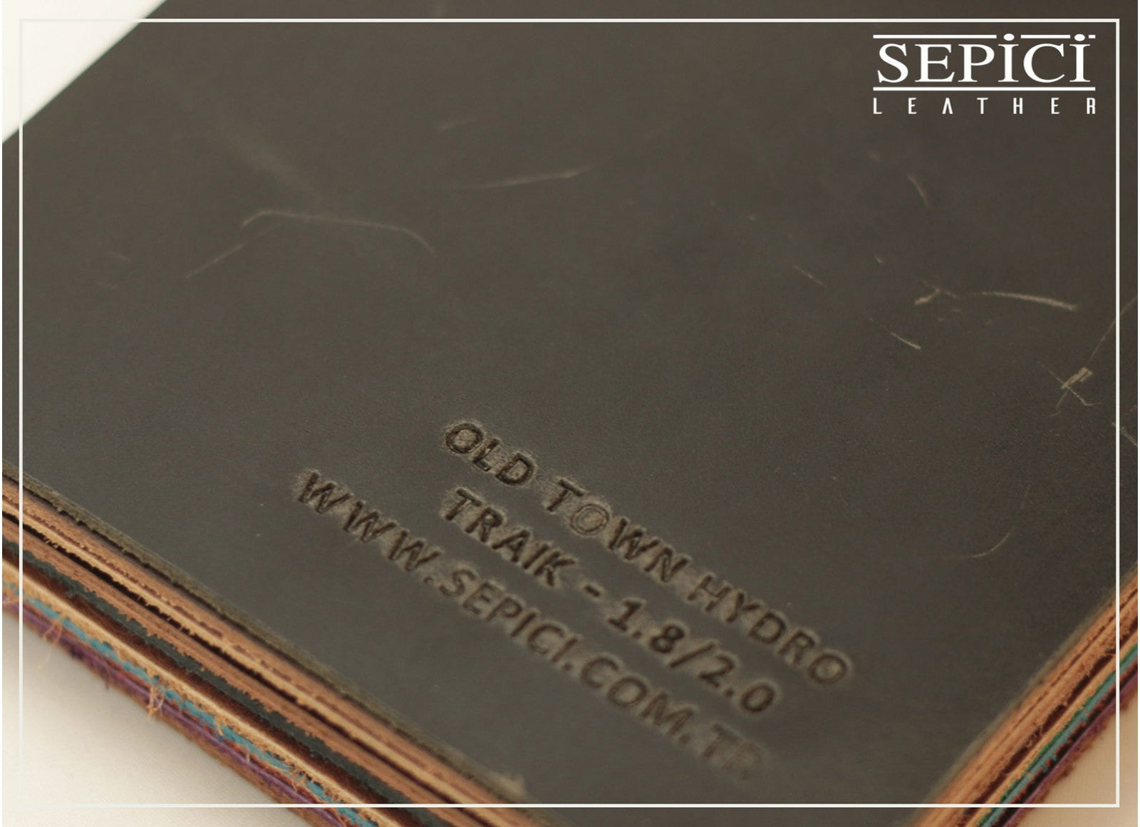 4/5oz. Old Town Hydro Leather, Chrome Tanned, Western Collection by Sepici