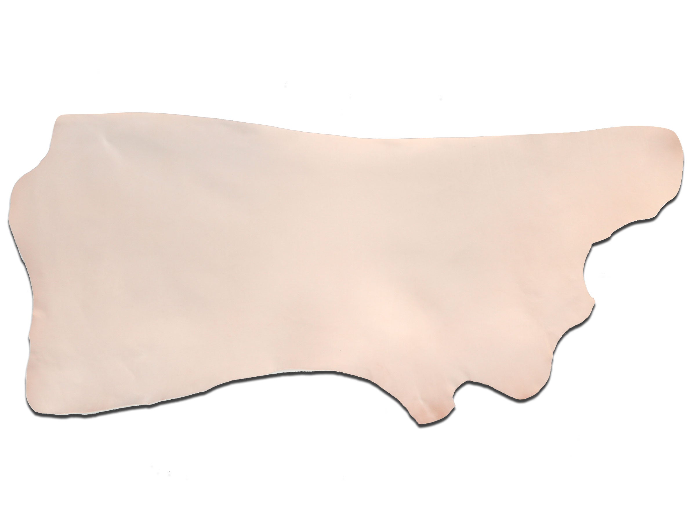 2/3oz. to 10/11oz. Craftsman Grade Vegetable-Tanned Natural Tooling Leather (US Origin Hides)