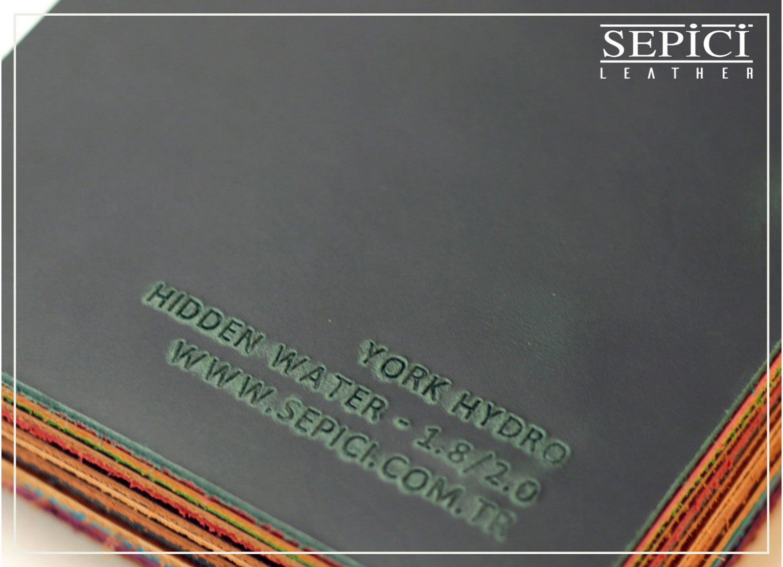 4/5oz. York Hydro Leather, Chrome Tanned, Western Collection by Sepici