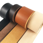 8/9oz. British-Tan Leather Strips, great for making belts or leathercraft projects.