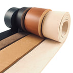 8/9oz. British-Tan Leather Strips, great for making belts or leathercraft projects.