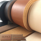 8/9oz. British-Tan Leather Strips, great for making belts or leathercraft projects.