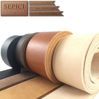 8/9oz. British-Tan Leather Strips, great for making belts or leathercraft projects.