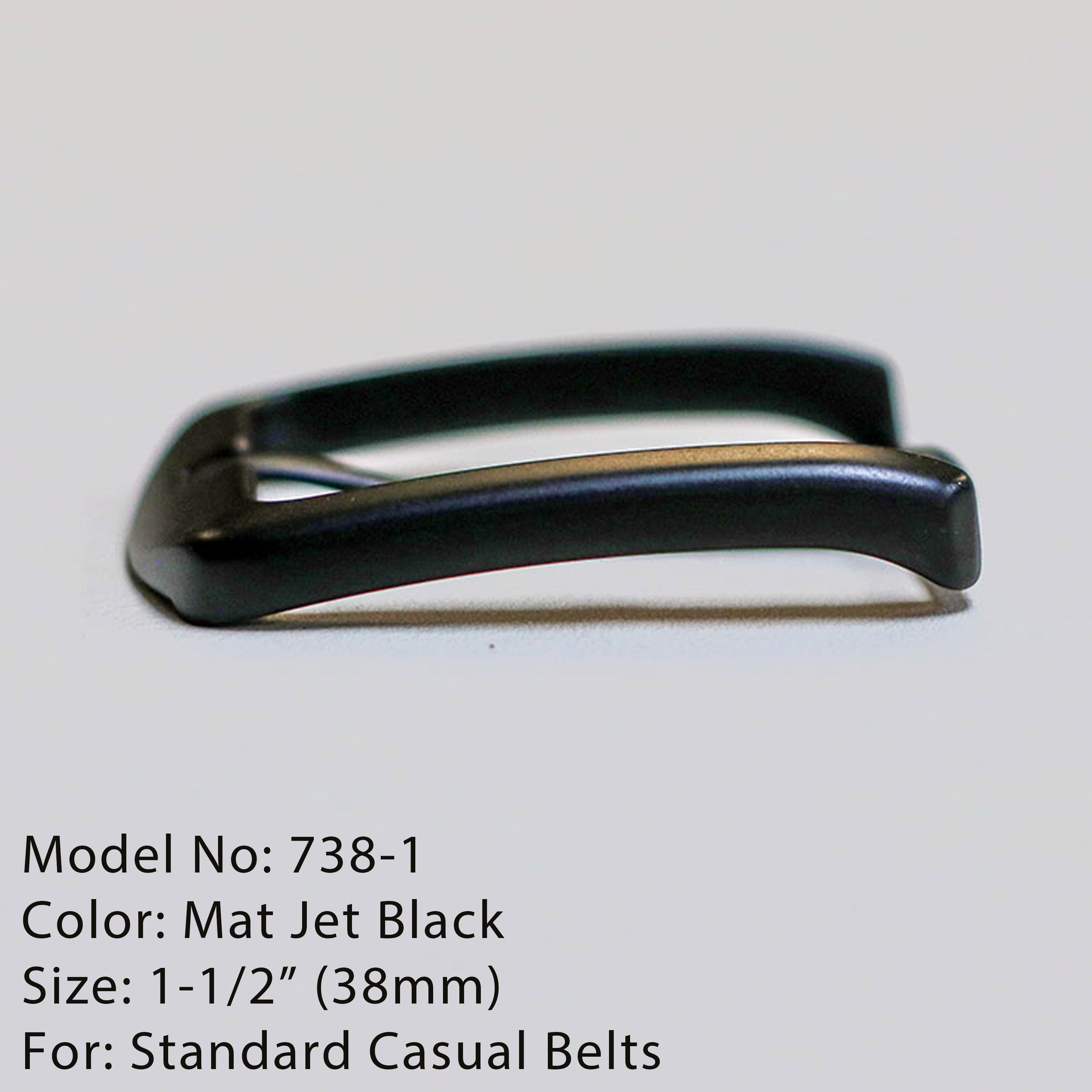 1-1/2" Metal Alloy Belt Buckle — Premium Hardware for Belt Making.