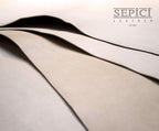 Sepici Leather product with leather samples and branding on a light background