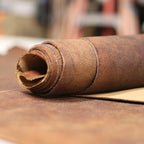 5/6oz. & 8/9oz. American Bison Shrunken Chrome-Tanned Leather by Sepici