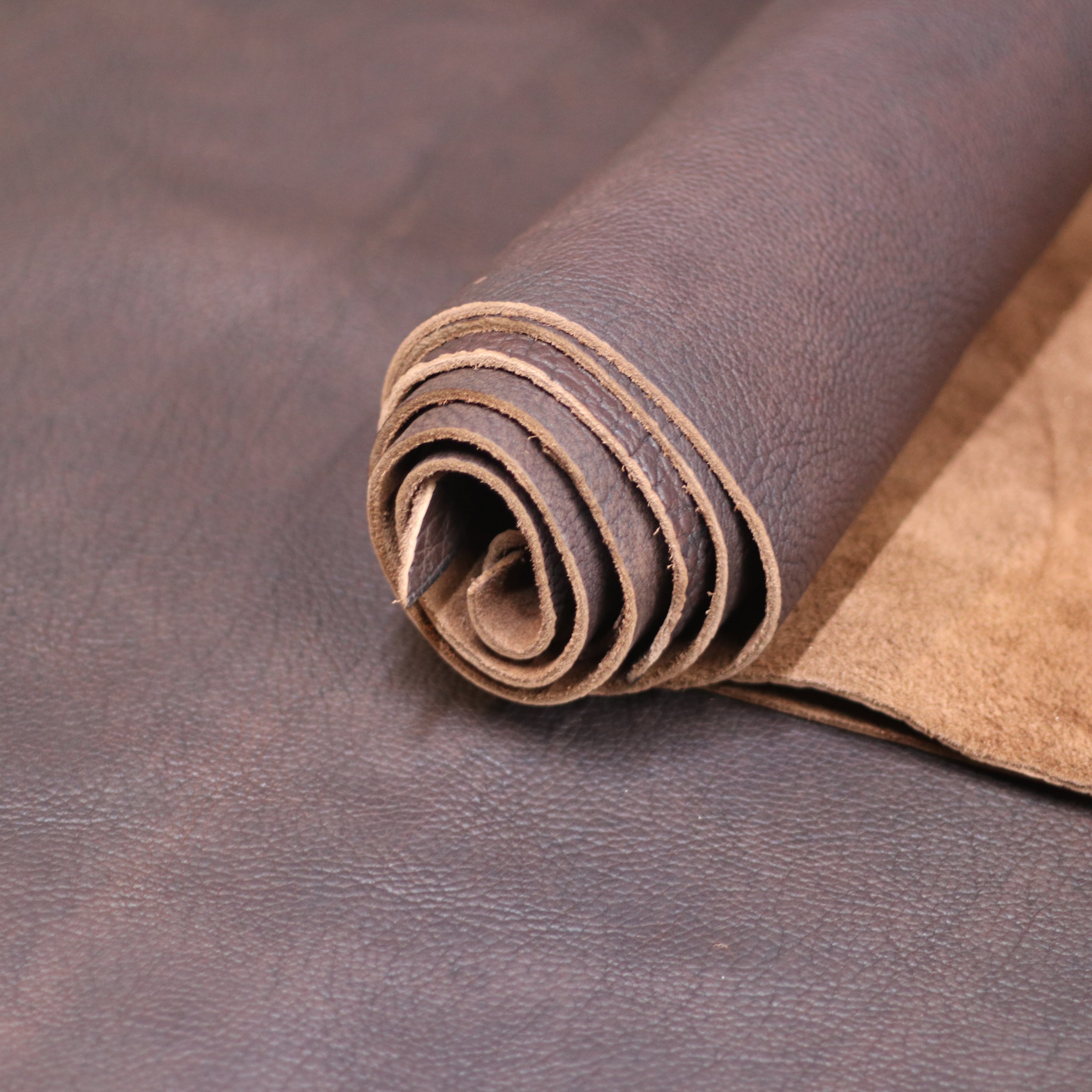 5/6oz. & 8/9oz. American Bison Shrunken Chrome-Tanned Leather by Sepici