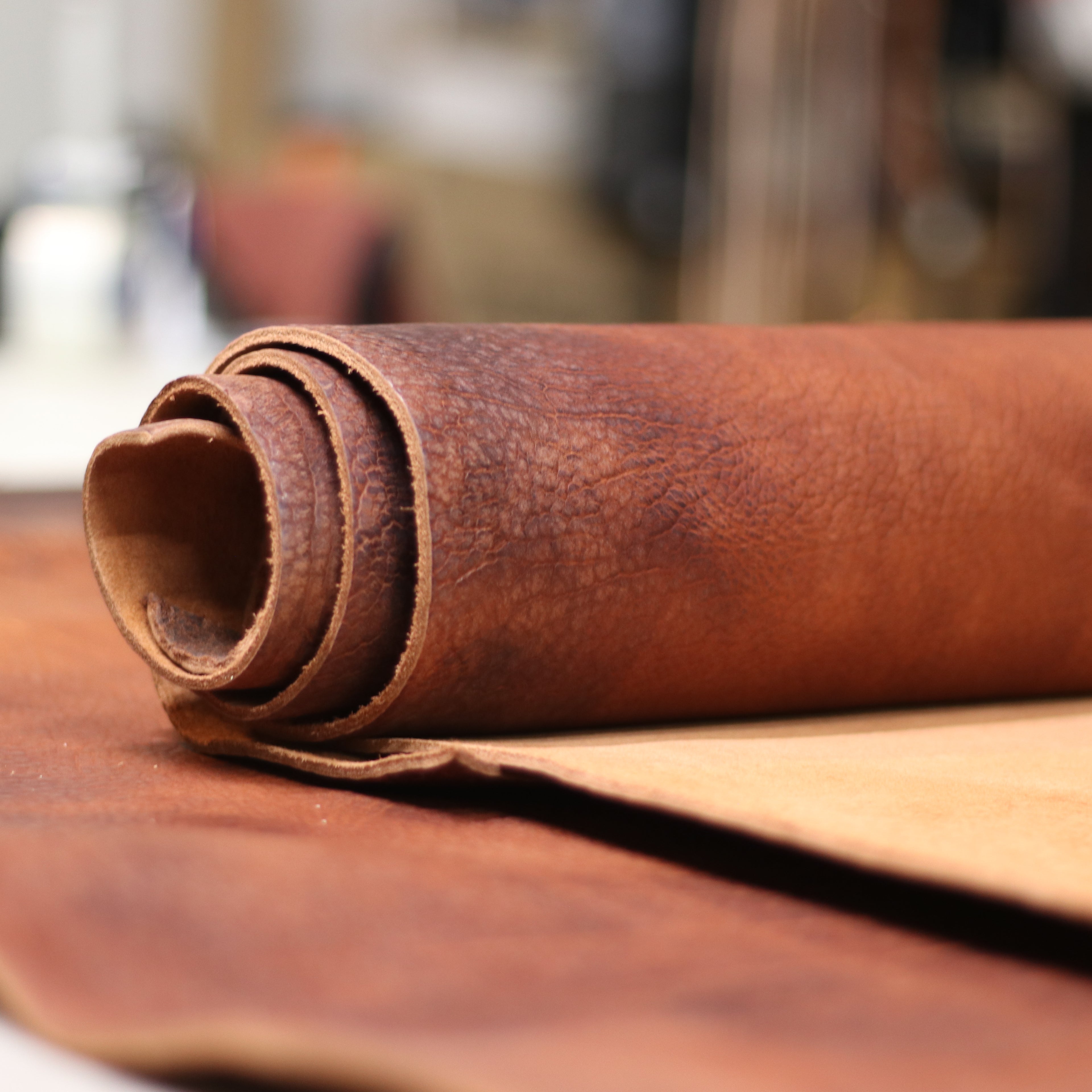 8/9oz. American Bison Utta Chrome-Tanned Leather by Sepici