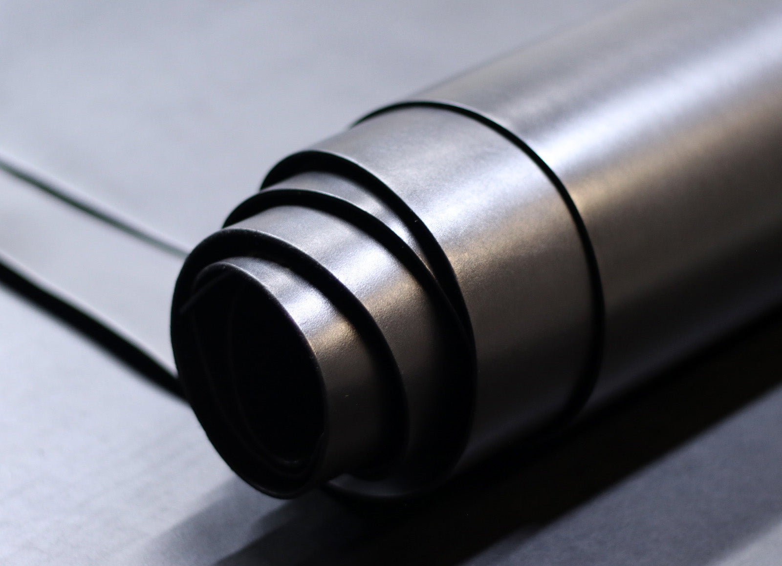 5/6oz. Bridle Leather, Black Color, Pasted Back, Vegetable Tanned Leather by Sepici