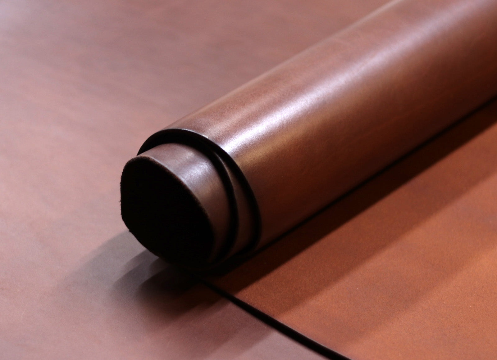 8/9oz. Bridle Leather, Cognac Color, Pasted Back, Vegetable Tanned Leather by Sepici