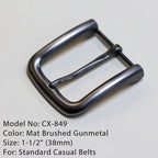1-1/2" Metal Alloy Belt Buckle — Premium Hardware for Belt Making.