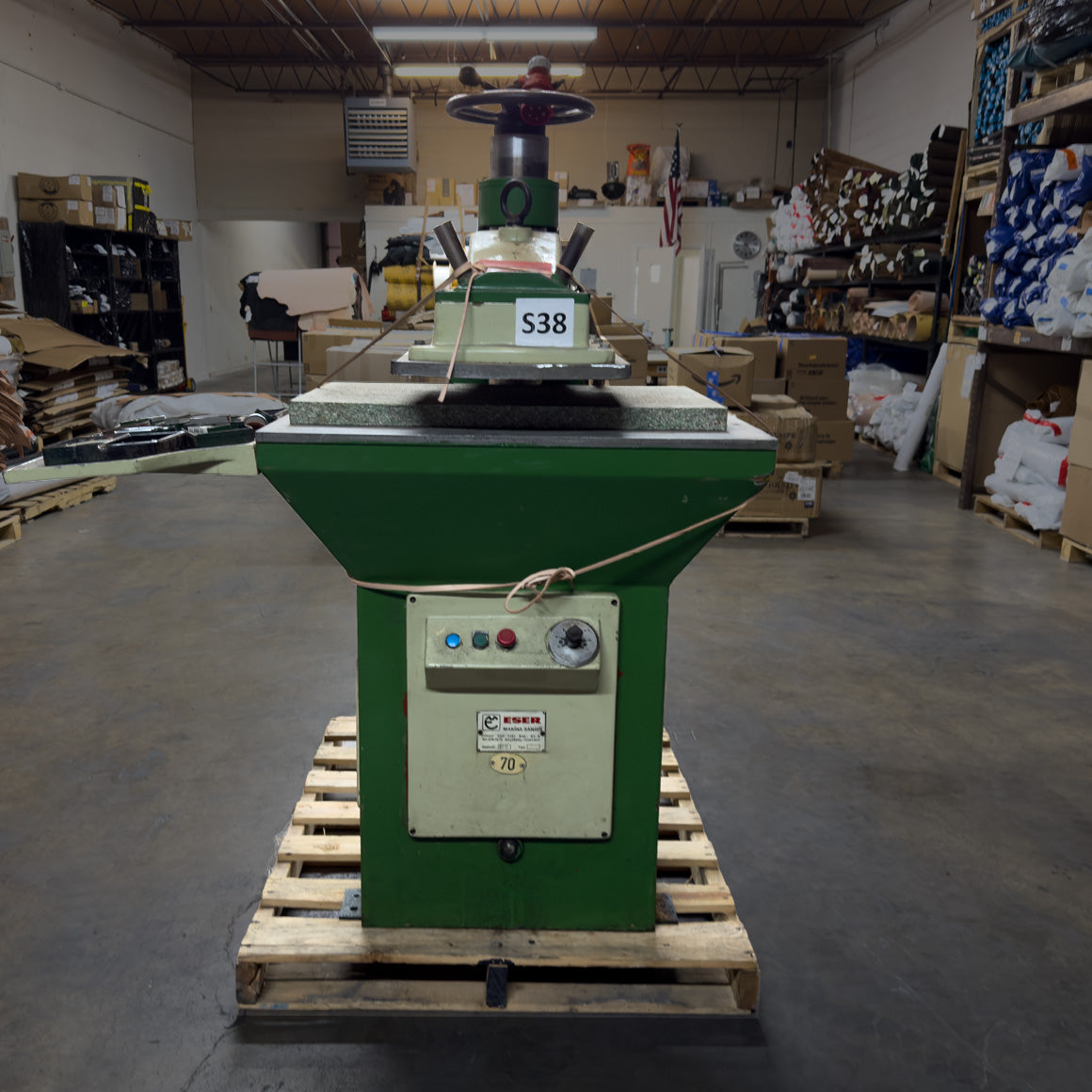 Industrial Leather Clicker Press - Eser 3-Phase