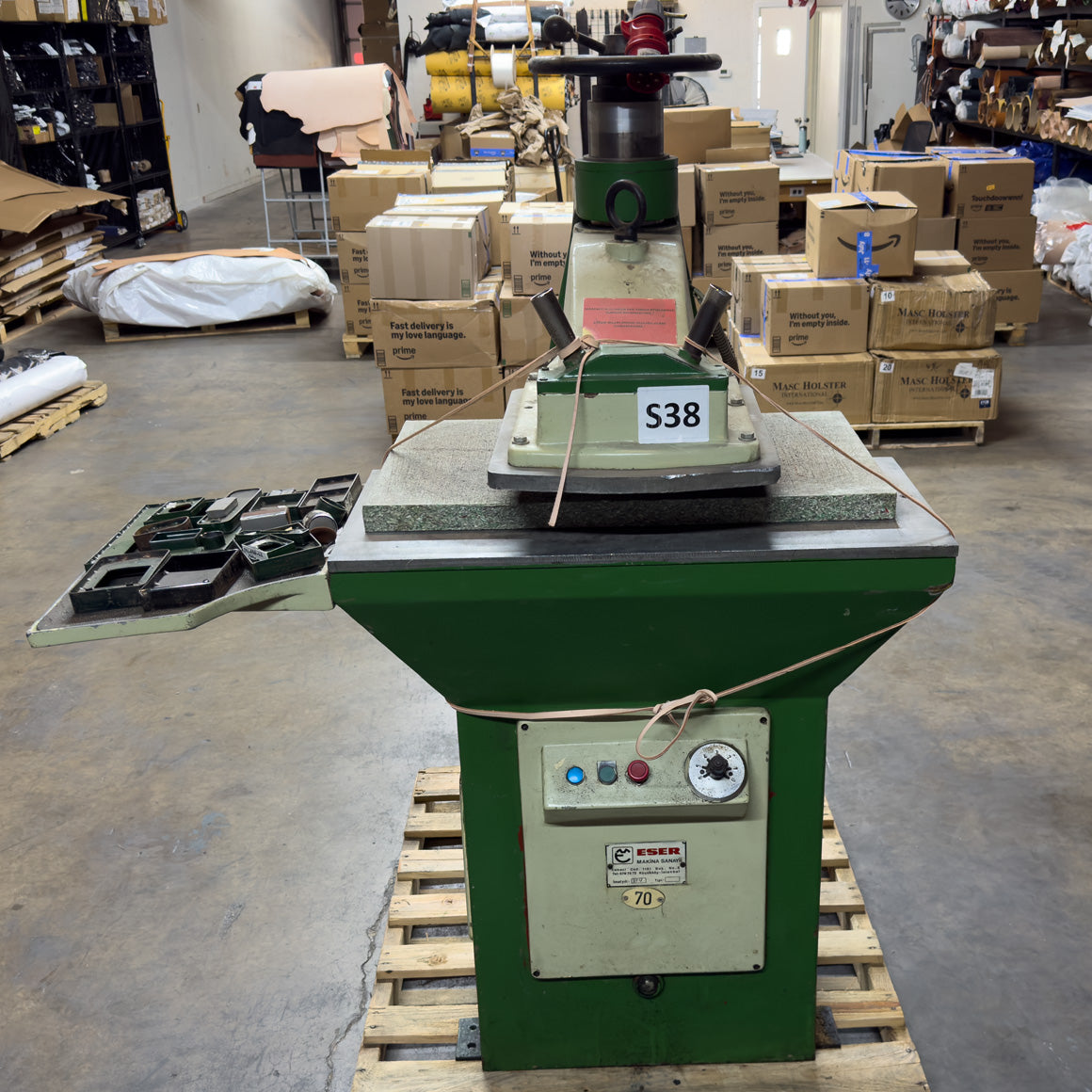 Industrial Leather Clicker Press - Eser 3-Phase