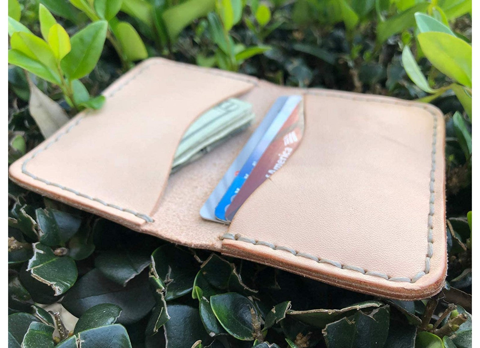 Veg-Tan Leather DIY Wallet Kit Series, Minimal Wallet (Card Holder)