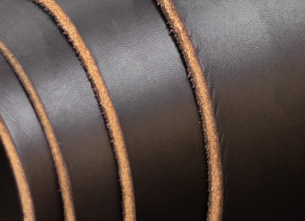 12/14oz. English Bridle Leather, Brown, Single Back by Wickett & Craig