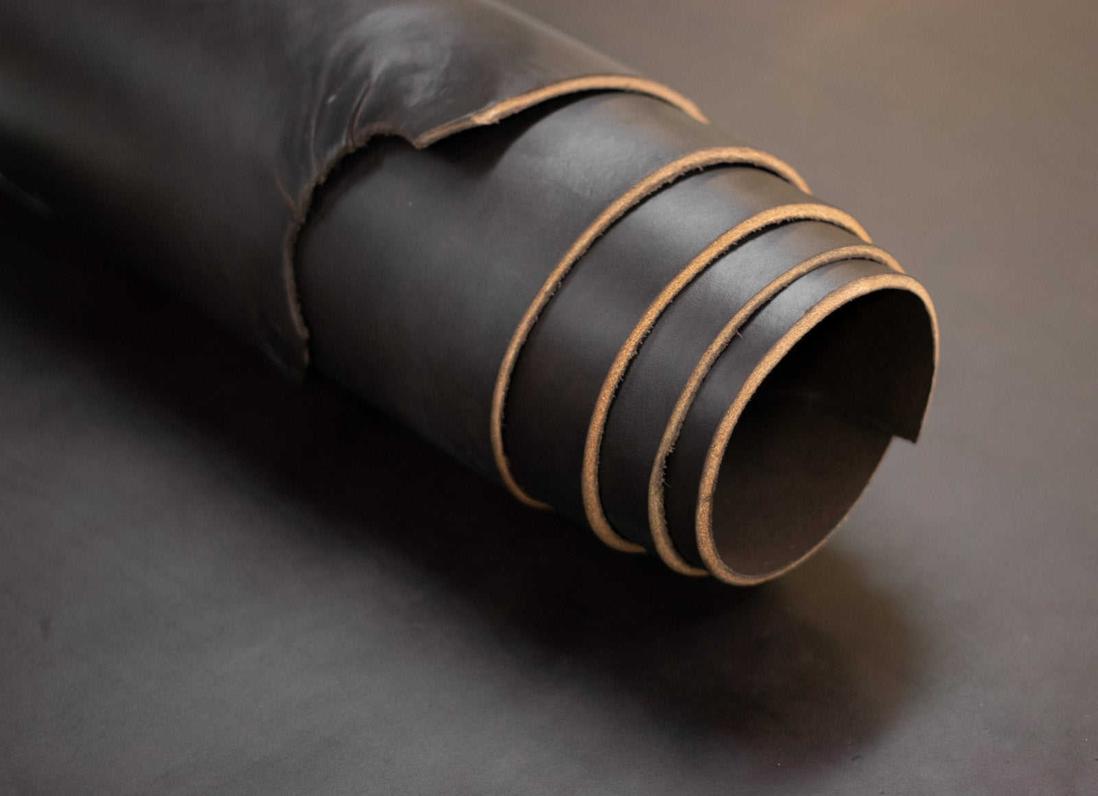 12/14oz. English Bridle Leather, Brown, Single Back by Wickett & Craig