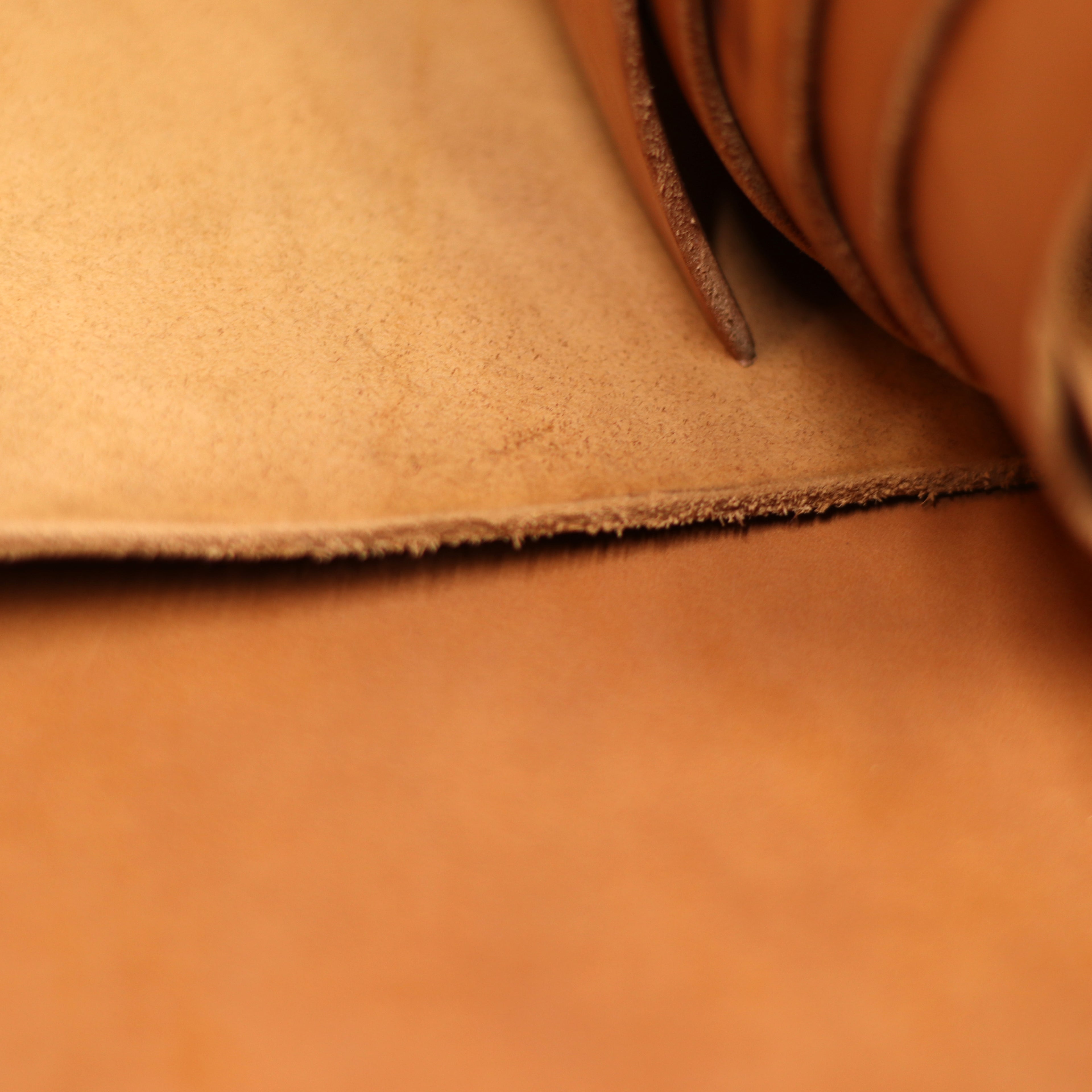 8/10oz. English Bridle Leather, British-Tan Color, Side, by Wickett & Craig