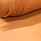 8/10oz. English Bridle Leather, British-Tan Color, Side, by Wickett & Craig