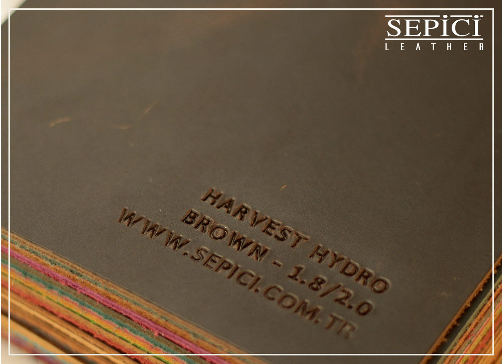 4/5oz. Harvest Hydro Leather, Chrome Tanned, Western Collection by Sepici