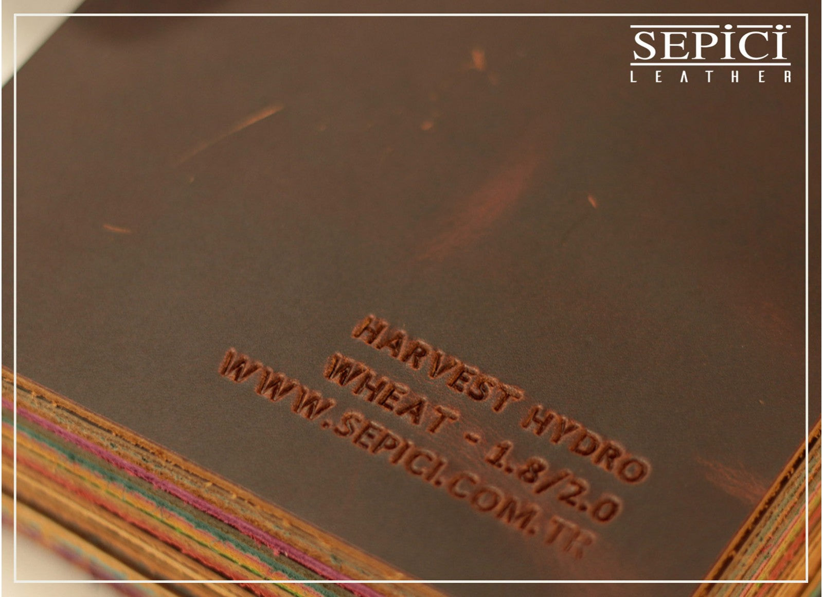 4/5oz. Harvest Hydro Leather, Chrome Tanned, Western Collection by Sepici