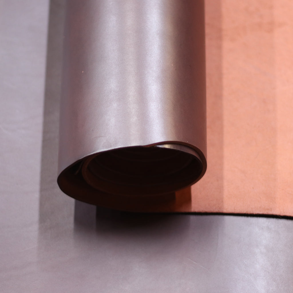 9/10oz. IDA Db. Bends, Chestnut Color, Vegetable-Tanned Leather by Sepici