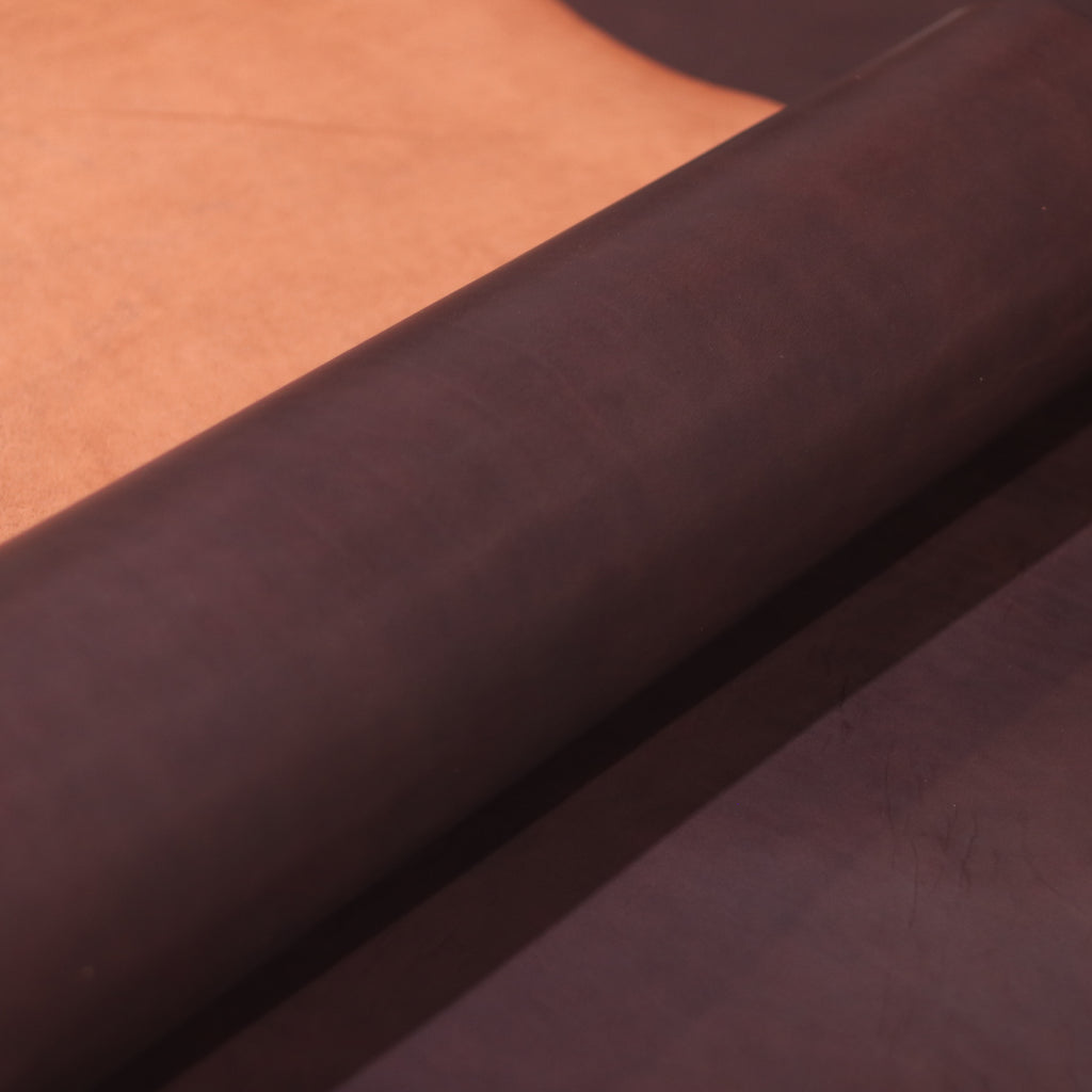 9/10oz. IDA Db. Bends, Chestnut Color, Vegetable-Tanned Leather by Sepici