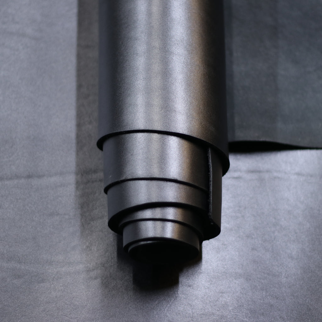 9/10oz. IDA Db. Backs, Black Color, Vegetable-Tanned Leather by Sepici