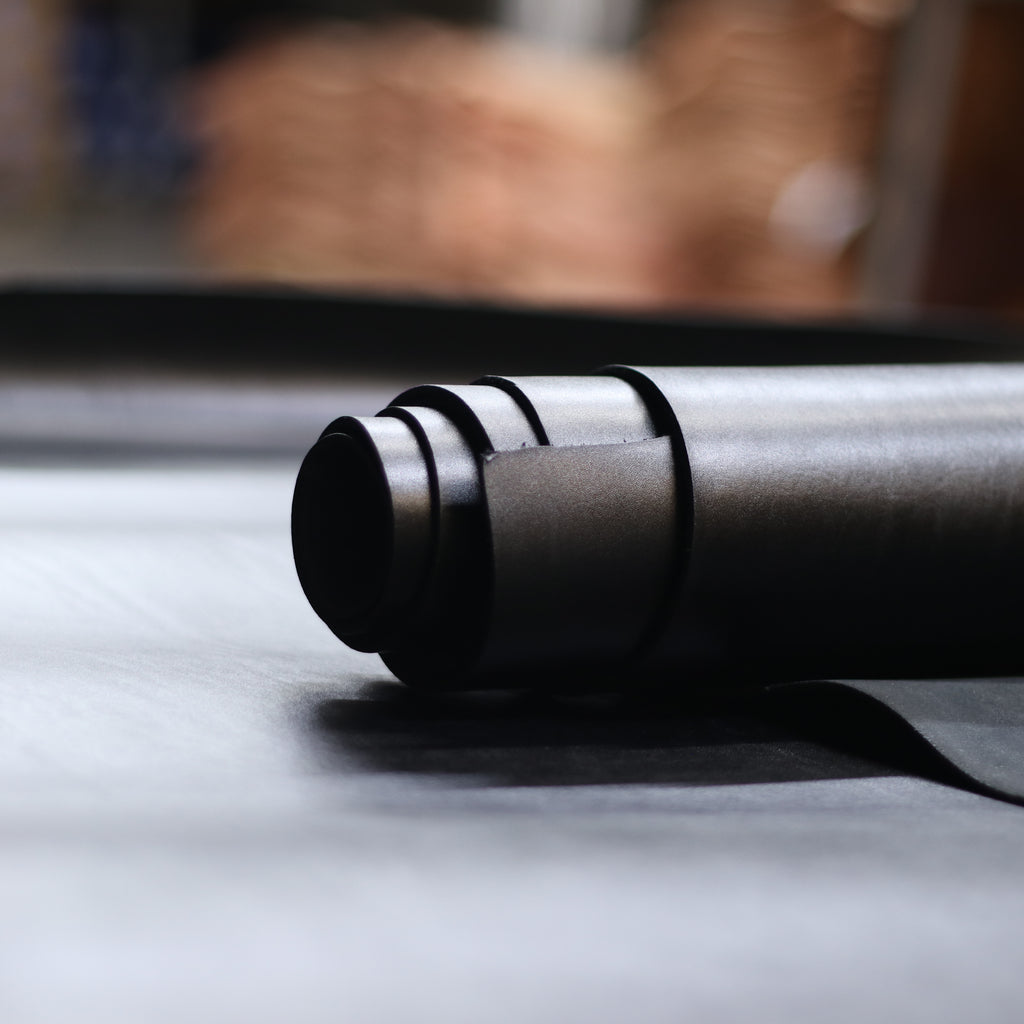 9/10oz. IDA Db. Backs, Black Color, Vegetable-Tanned Leather by Sepici