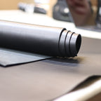 7/8oz. Ilgaz Db. Shoulders Vegetable-Tanned Black Leather by Sepici