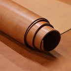 8/9oz. Ilgaz Db. Shoulders, Brick Color, Vegetable-Tanned Leather by Sepici