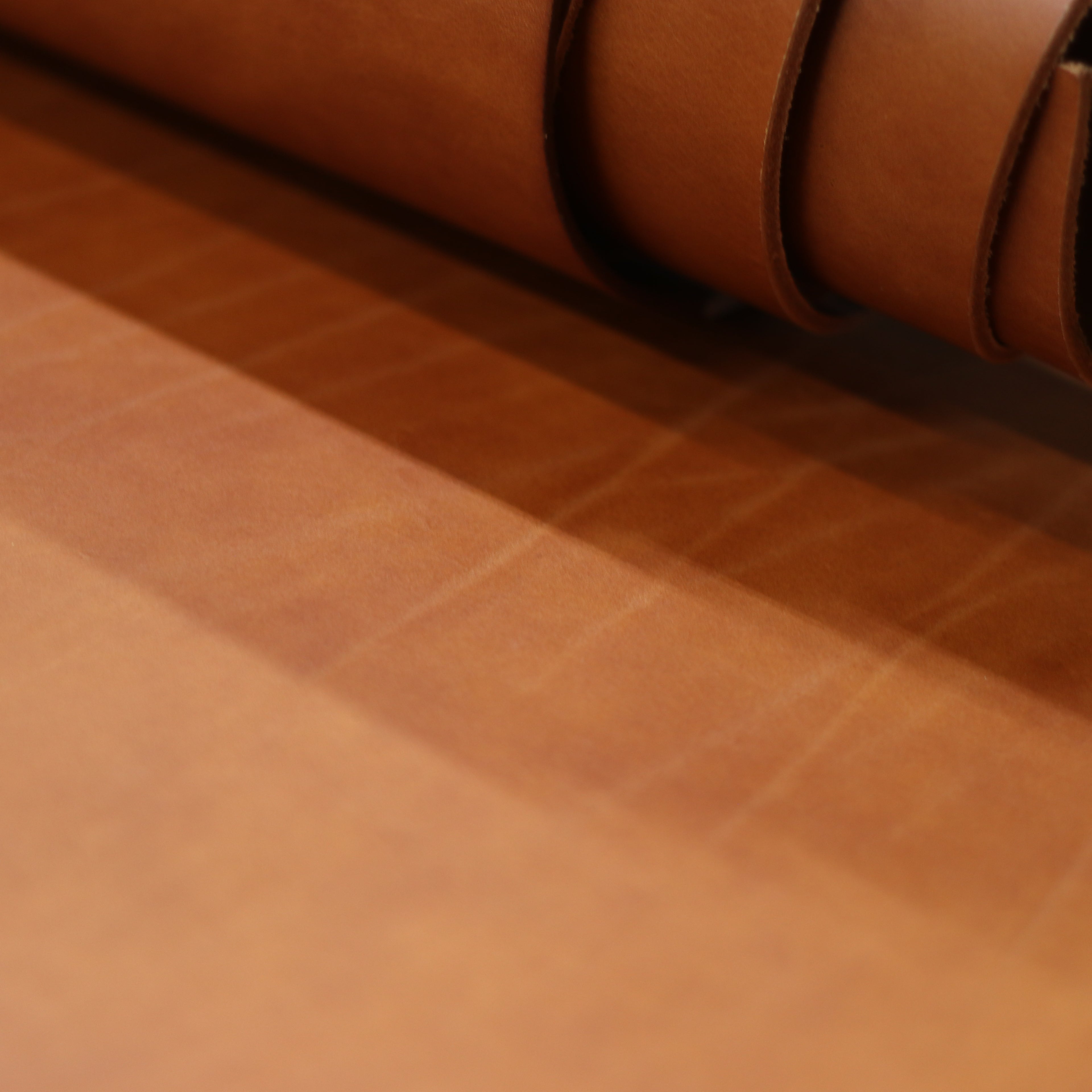 8/9oz. Ilgaz Db. Shoulders, Brick Color, Vegetable-Tanned Leather by Sepici