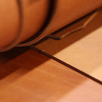 8/9oz. Ilgaz Db. Shoulders, Brick Color, Vegetable-Tanned Leather by Sepici