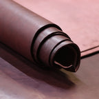 12/13oz. Latigo, Burgundy Color, Vegetable-Tanned Leather by Sepici