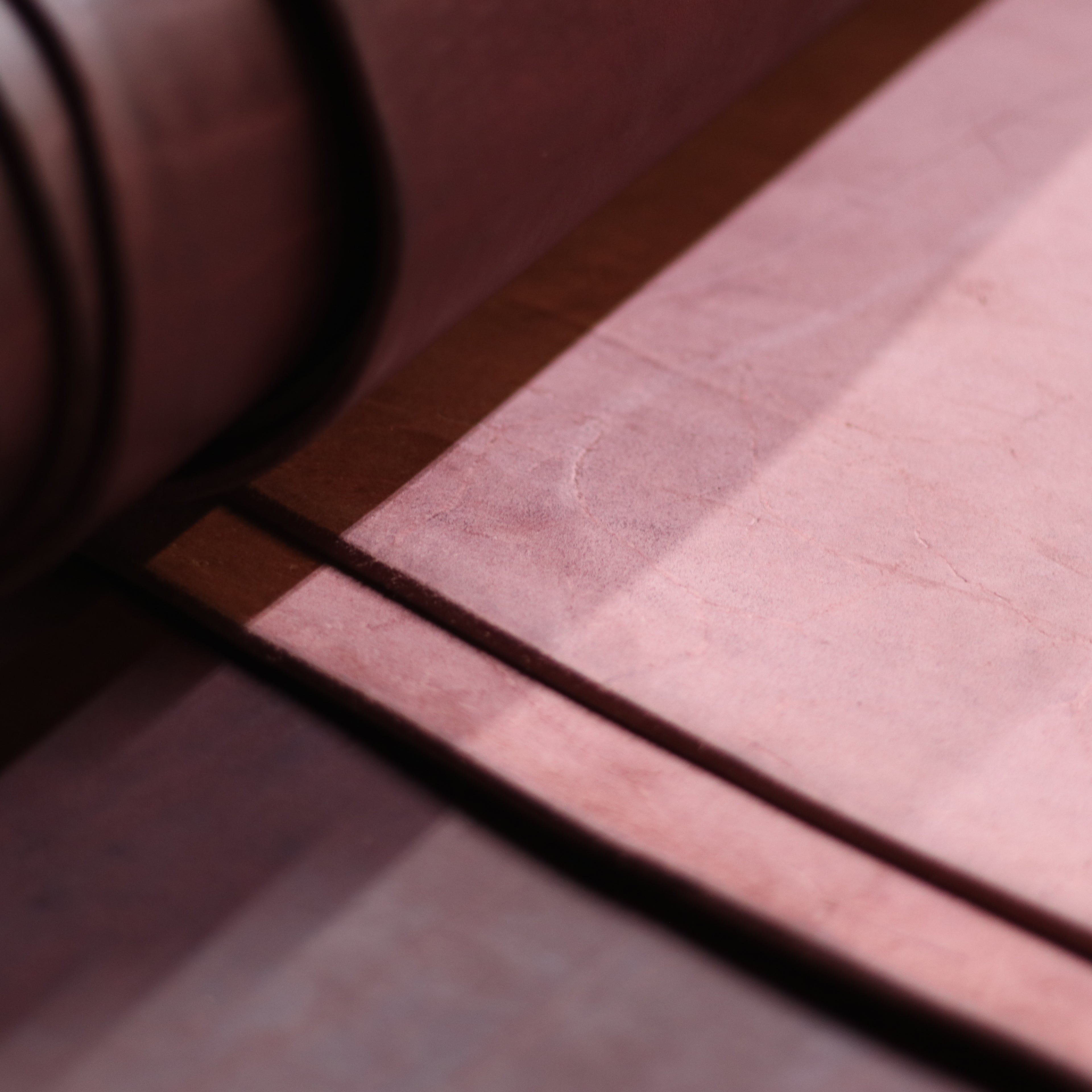 12/13oz. Latigo, Burgundy Color, Vegetable-Tanned Leather by Sepici