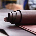 12/13oz. Latigo, Burgundy Color, Vegetable-Tanned Leather by Sepici