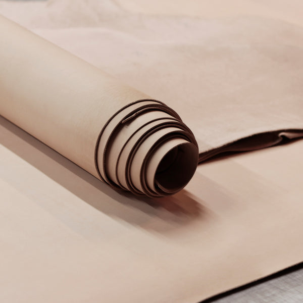 ⚡Shock Sale ⚡ 5-6 oz. V1 & M1 Side, Good Grade Veg-Tan Natural Leather - $3.00 per Sq.Ft.