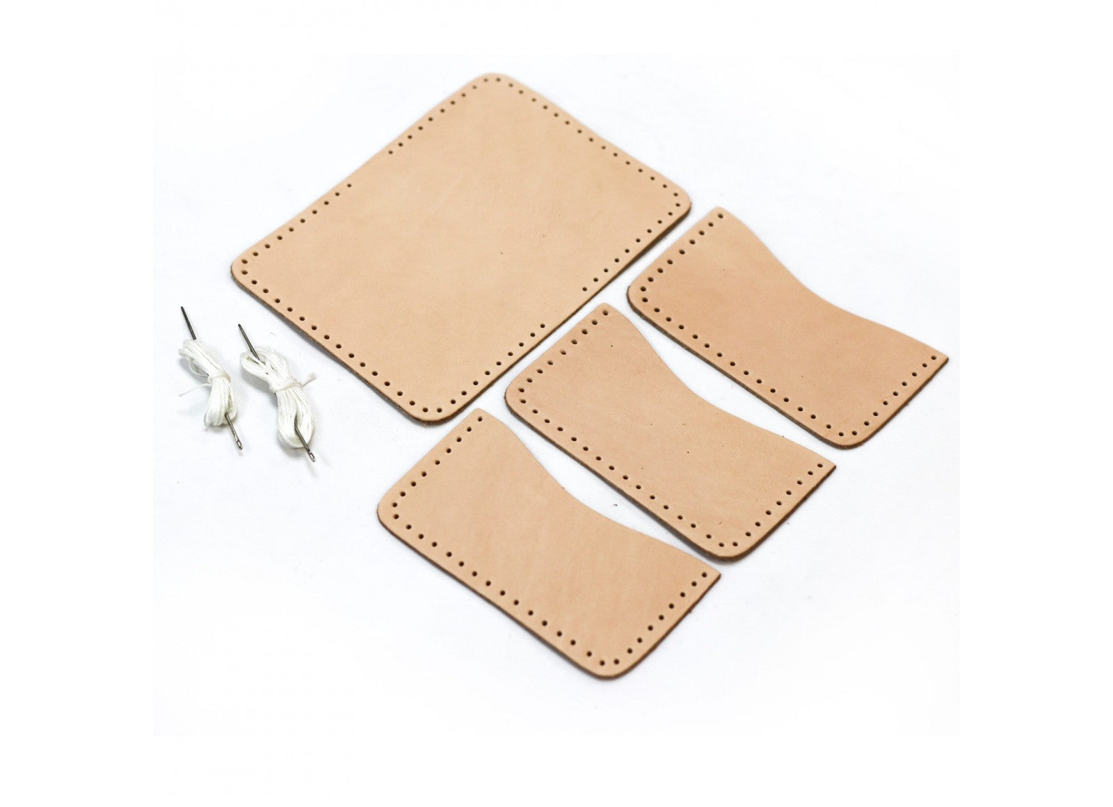 Veg-Tan Leather DIY Wallet Kit Series, Minimal Wallet (Card Holder)