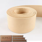 8/9oz. Natural Veg-Tan Leather Straps – Ideal for Belts, Collars & Crafts