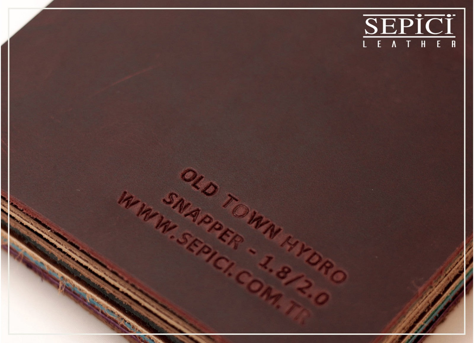 4/5oz. Old Town Hydro Leather, Chrome Tanned, Western Collection by Sepici