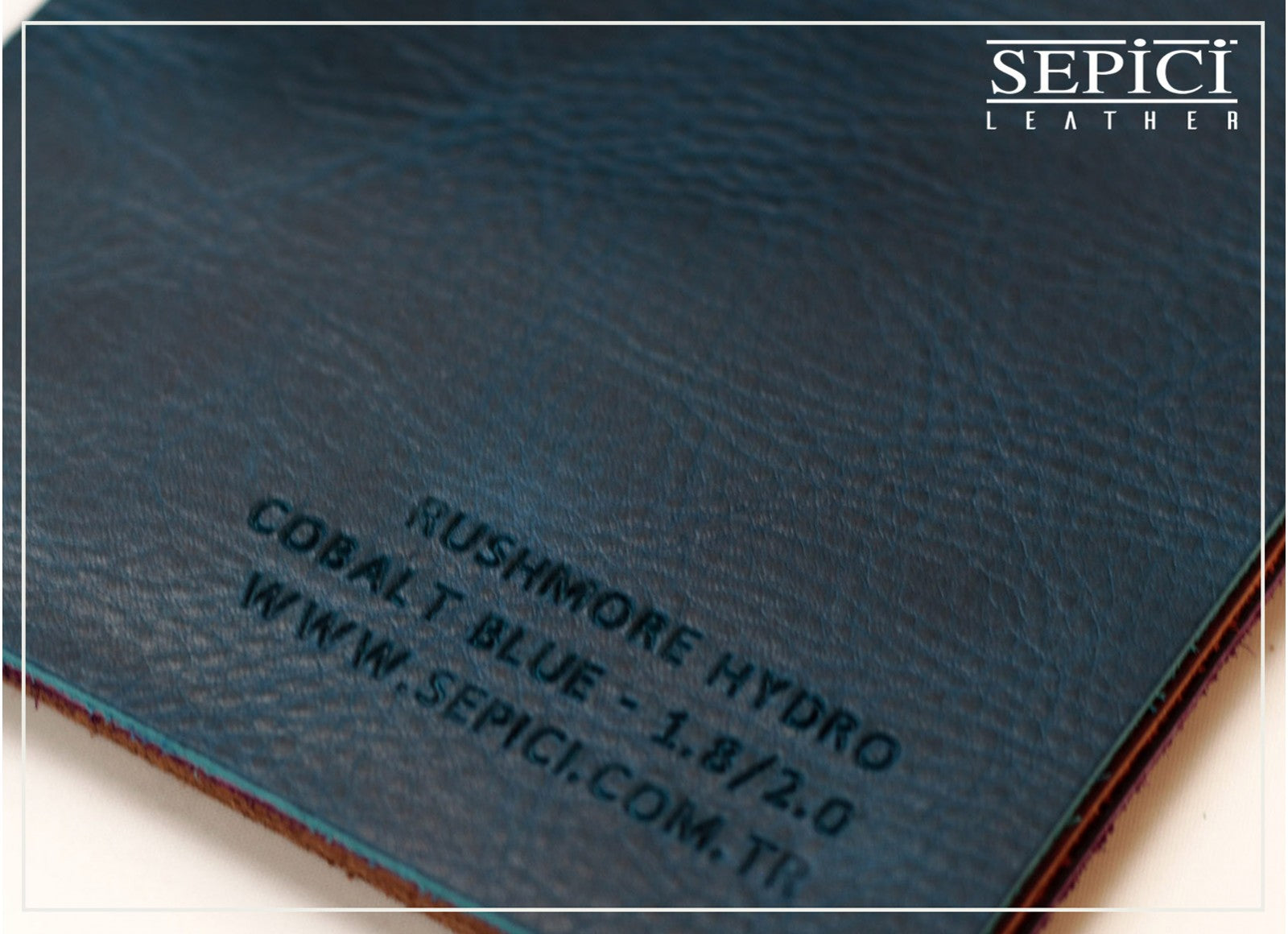 4/5oz. Rushmore Hydro Leather, Chrome Tanned, Western Collection by Sepici